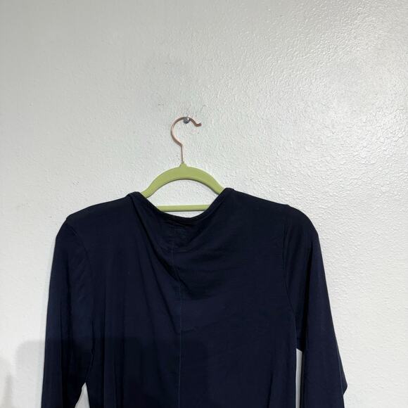 Chaser Navy Long Sleeve Henley Top Sz M NWT - Picture 8 of 12